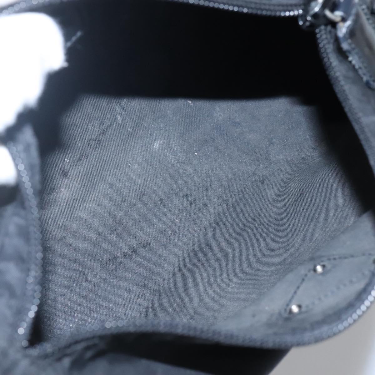Prada Cosmetic Pouch Black Synthetic Clutch Bag (Pre-Owned)