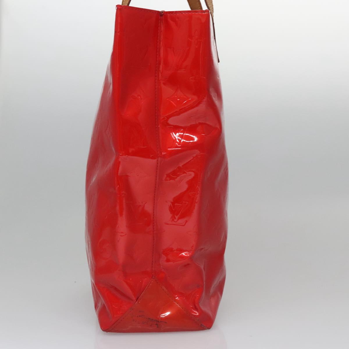 Louis Vuitton Reade Red Patent Leather Handbag (Pre-Owned)