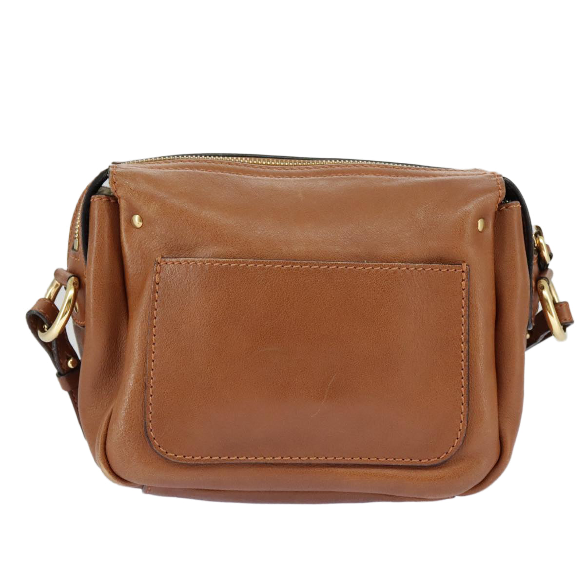 Chloé Indy Brown Leather Shoulder Bag (Pre-Owned)