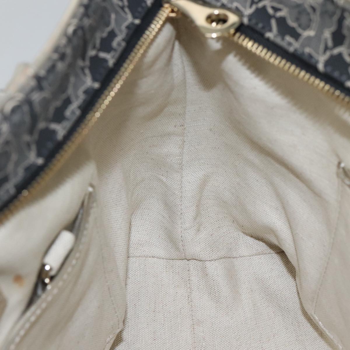 Céline Horse Carriage Black Canvas Tote Bag (Pre-Owned)