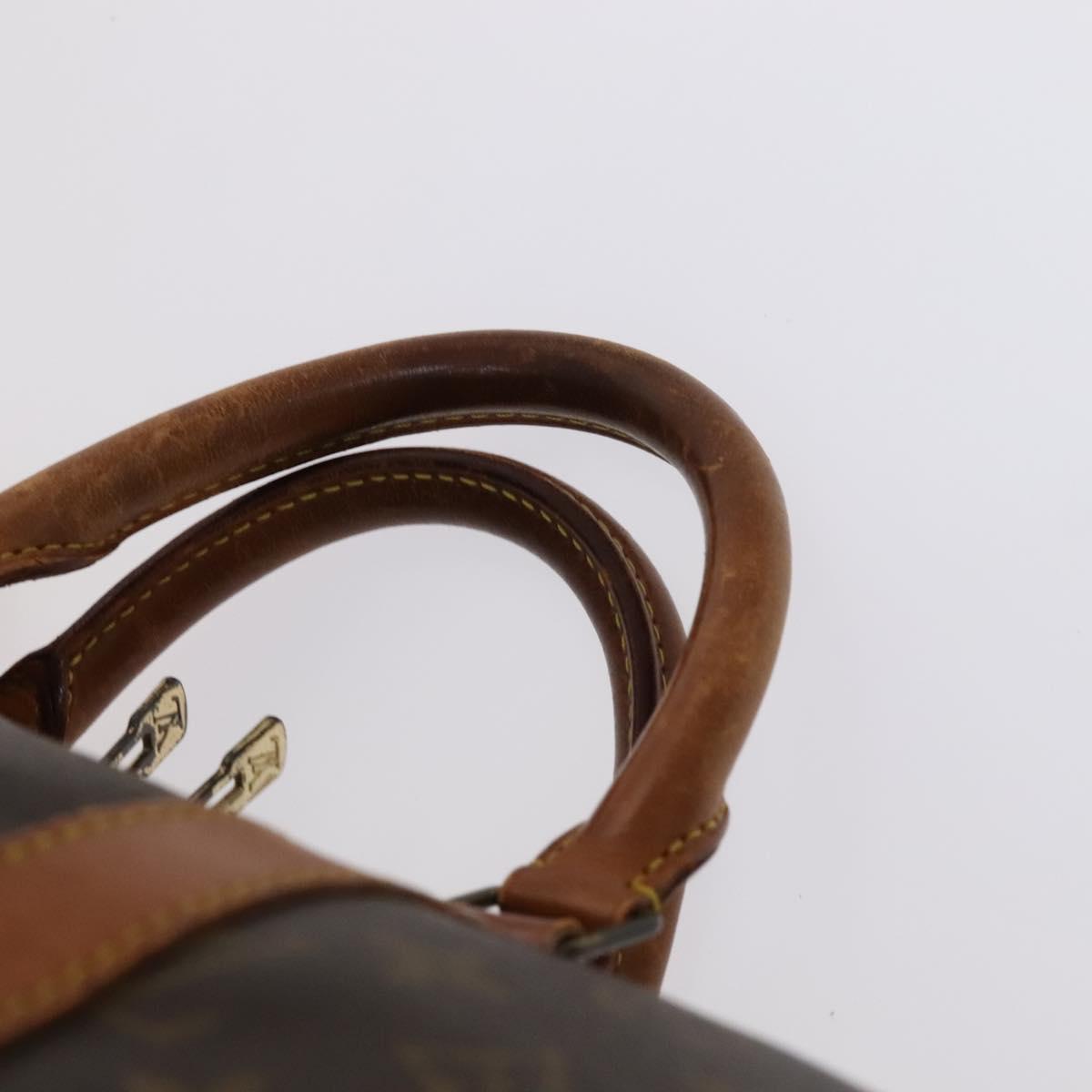 Louis Vuitton Keepall 55 Brown Canvas Travel Bag (Pre-Owned)