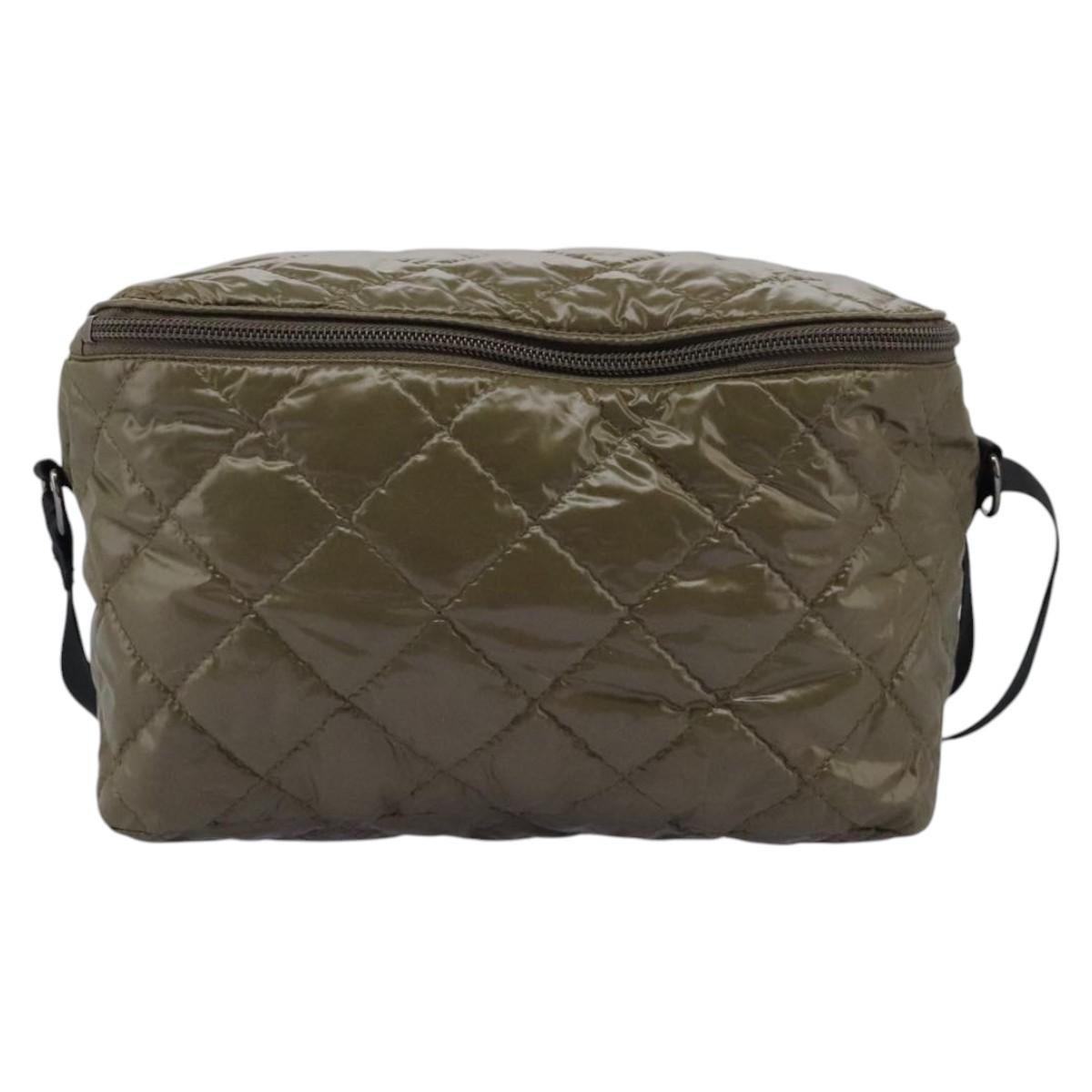 Burberry Khaki Synthetic Shoulder Bag (Pre-Owned)