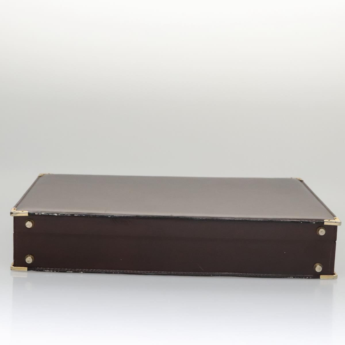 Bally Brown Leather Briefcase Bag (Pre-Owned)