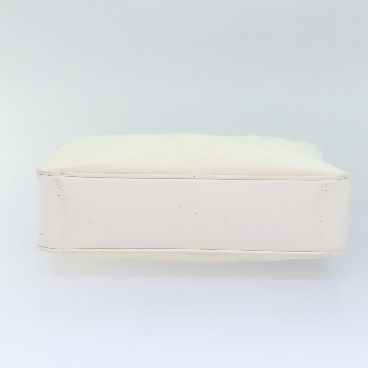 Gucci Bamboo White Leather Handbag (Pre-Owned)