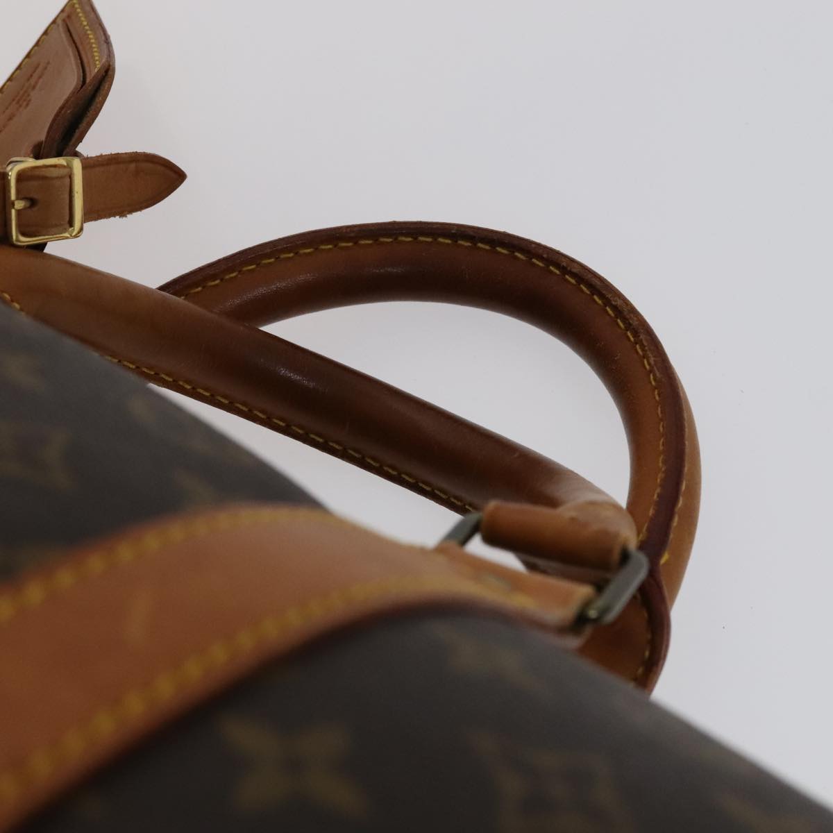 Louis Vuitton Keepall 60 Brown Canvas Travel Bag (Pre-Owned)
