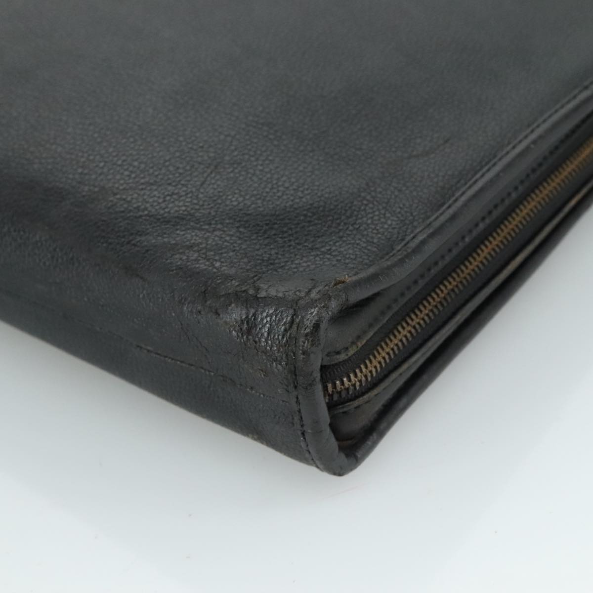 Givenchy Black Leather Briefcase Bag (Pre-Owned)