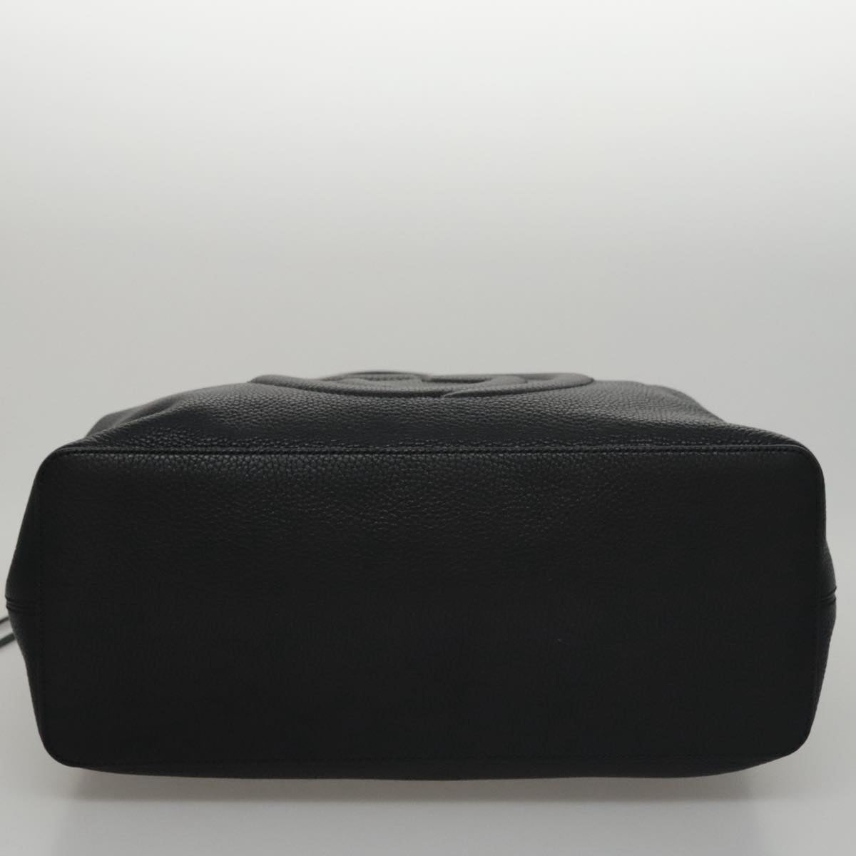 Gucci Soho Black Leather Handbag (Pre-Owned)