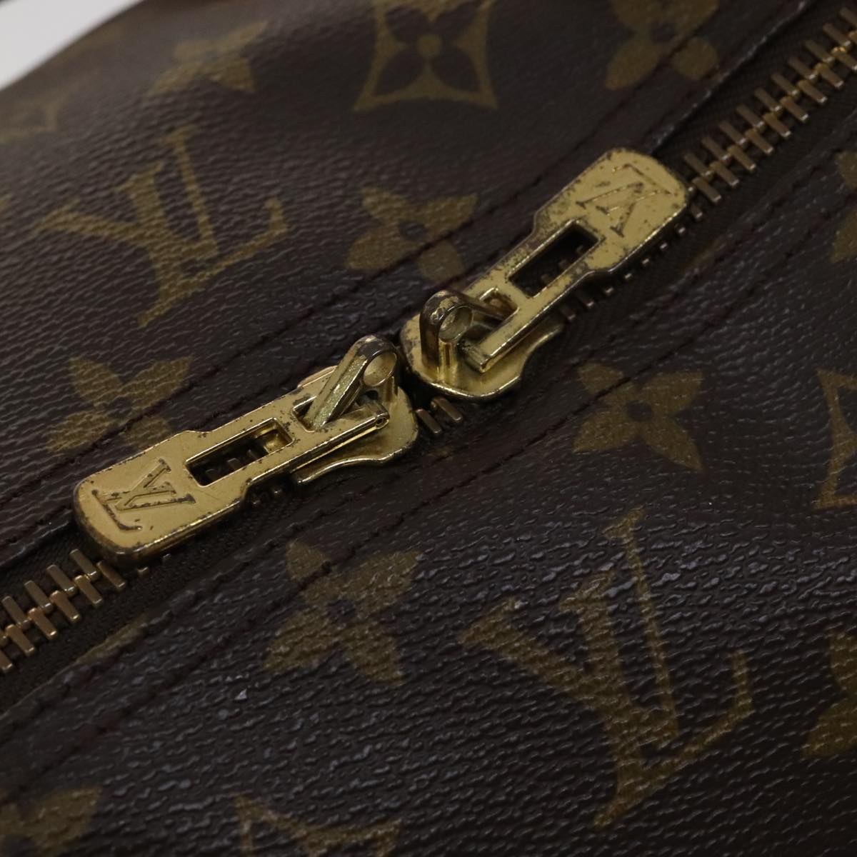 Louis Vuitton Keepall 60 Brown Canvas Travel Bag (Pre-Owned)