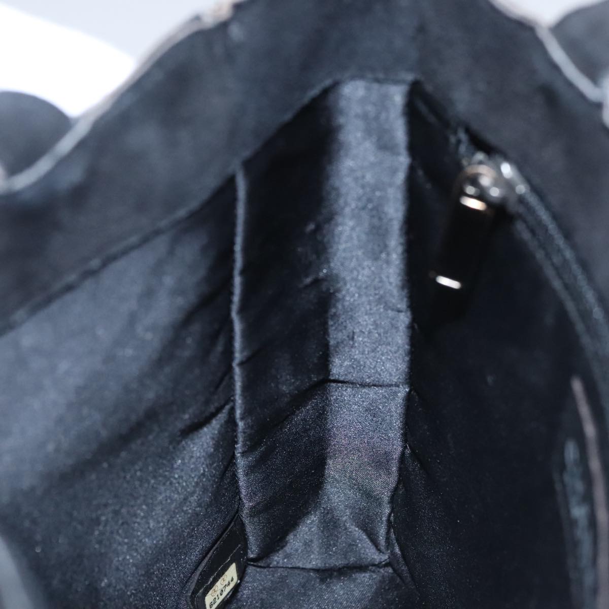 Chanel Black Suede Tote Bag (Pre-Owned)