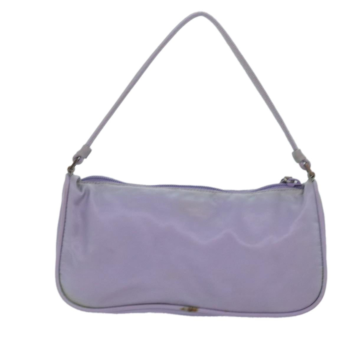 Prada Tessuto Purple Leather Clutch Bag (Pre-Owned)