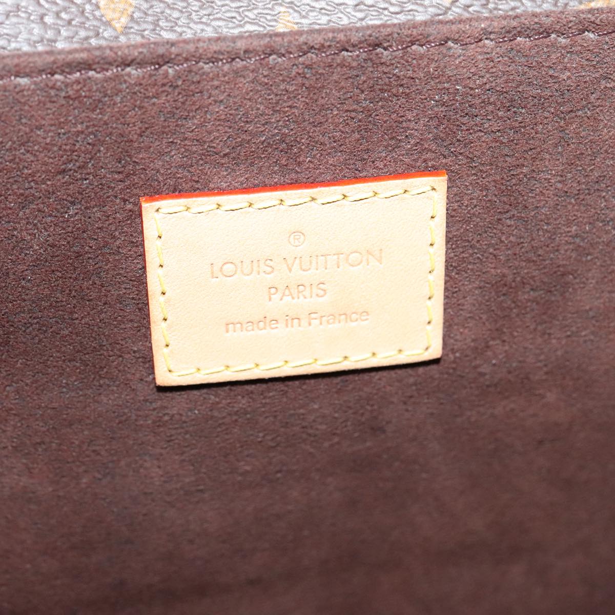 Louis Vuitton Pochette Metis Blue Canvas Handbag (Pre-Owned)