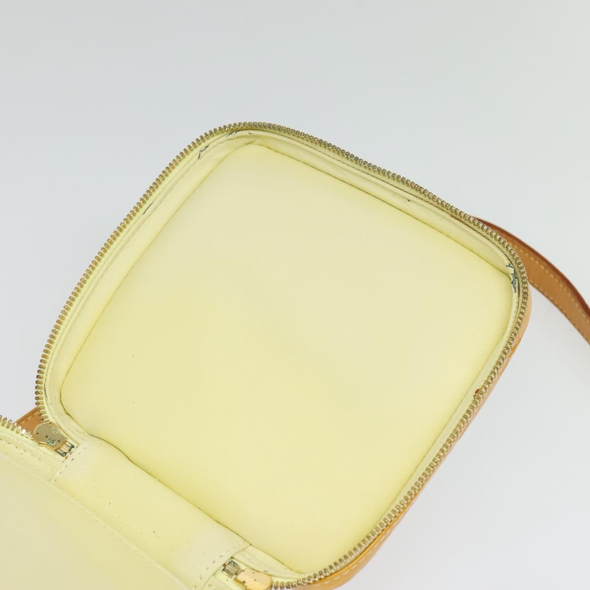 Louis Vuitton Wooster Yellow Patent Leather Shoulder Bag (Pre-Owned)