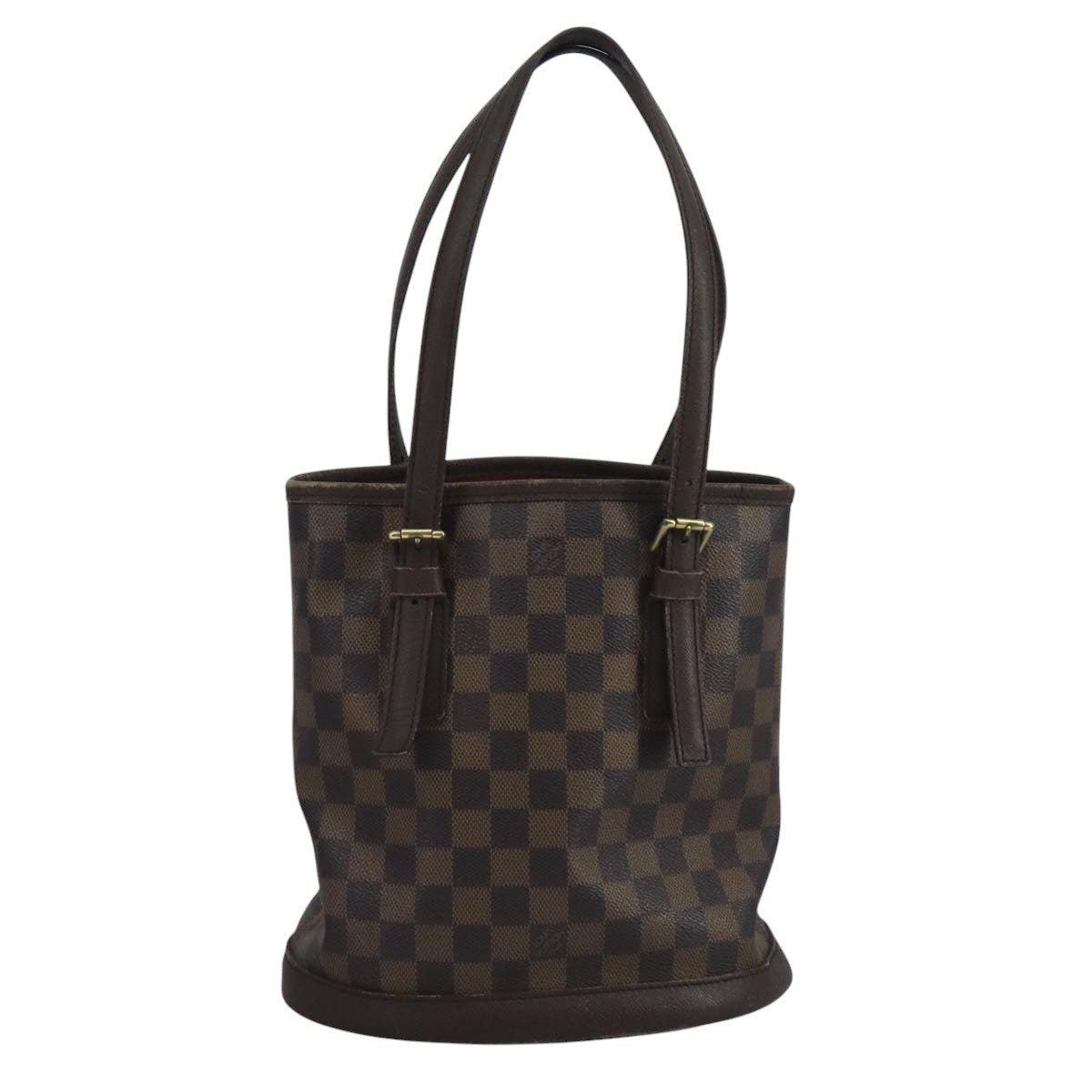 Louis Vuitton Marais White Canvas Shoulder Bag (Pre-Owned)