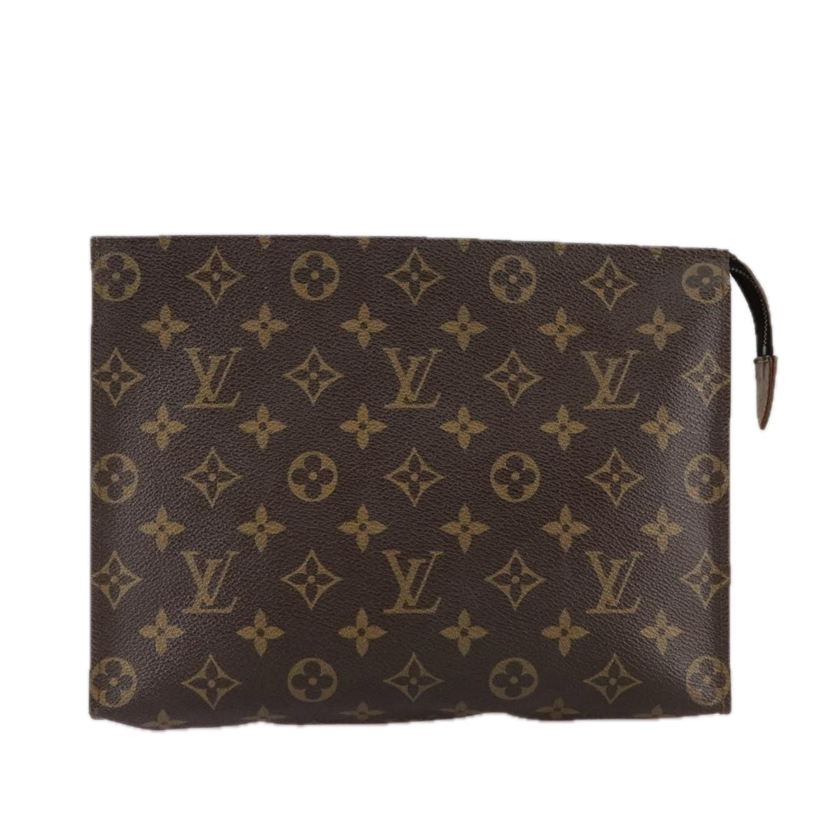 Louis Vuitton Trousse De Toilette Brown Canvas Clutch Bag (Pre-Owned)
