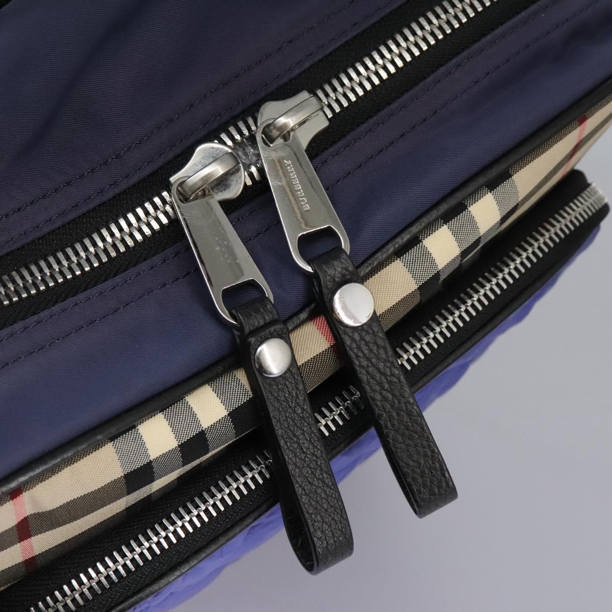 Burberry Nova Check Multicolour Synthetic Backpack Bag (Pre-Owned)