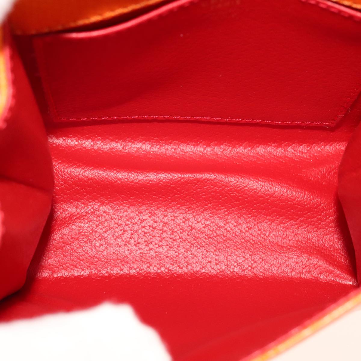 Céline Kelly Orange Leather Handbag (Pre-Owned)