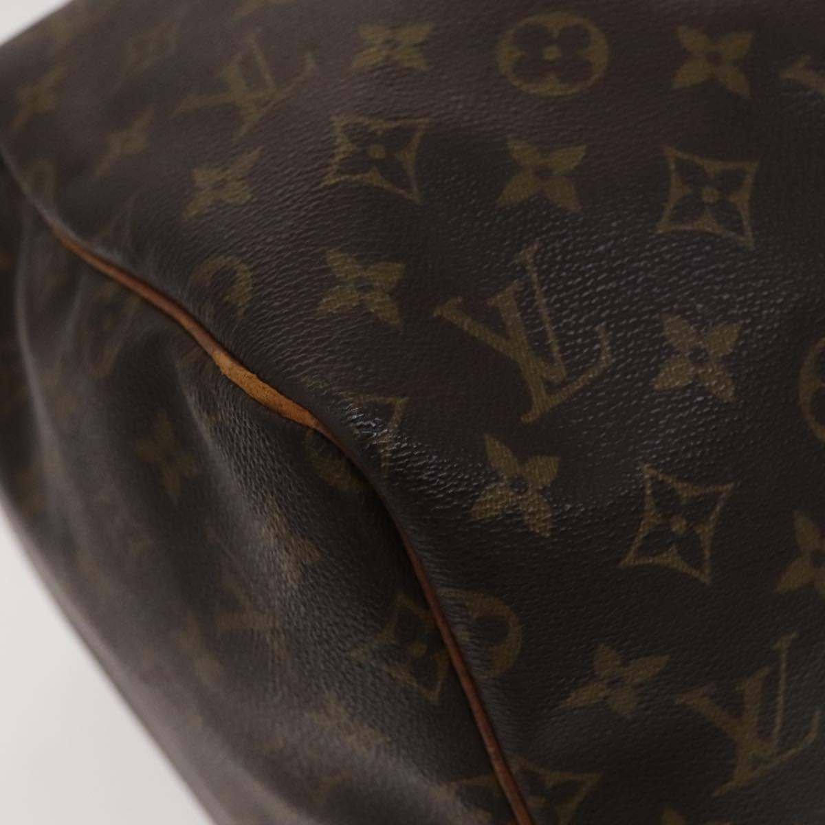 Louis Vuitton Keepall 55 Brown Canvas Travel Bag (Pre-Owned)
