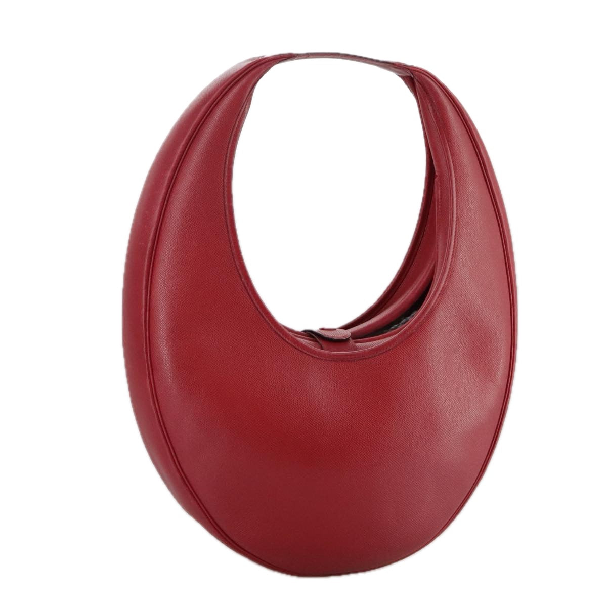 Hermès Red Leather Shoulder Bag (Pre-Owned)
