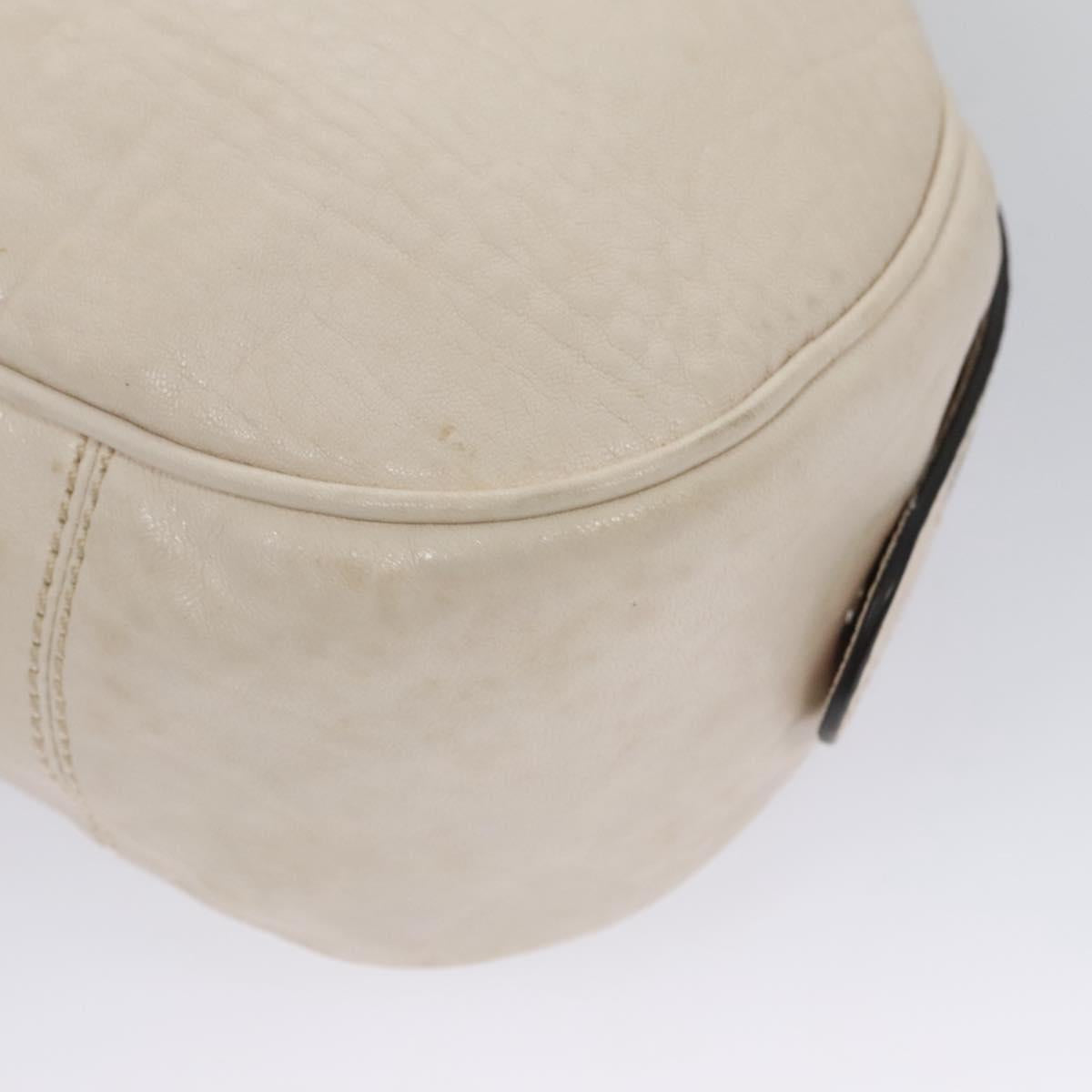 Céline Vintage Beige Leather Shoulder Bag (Pre-Owned)
