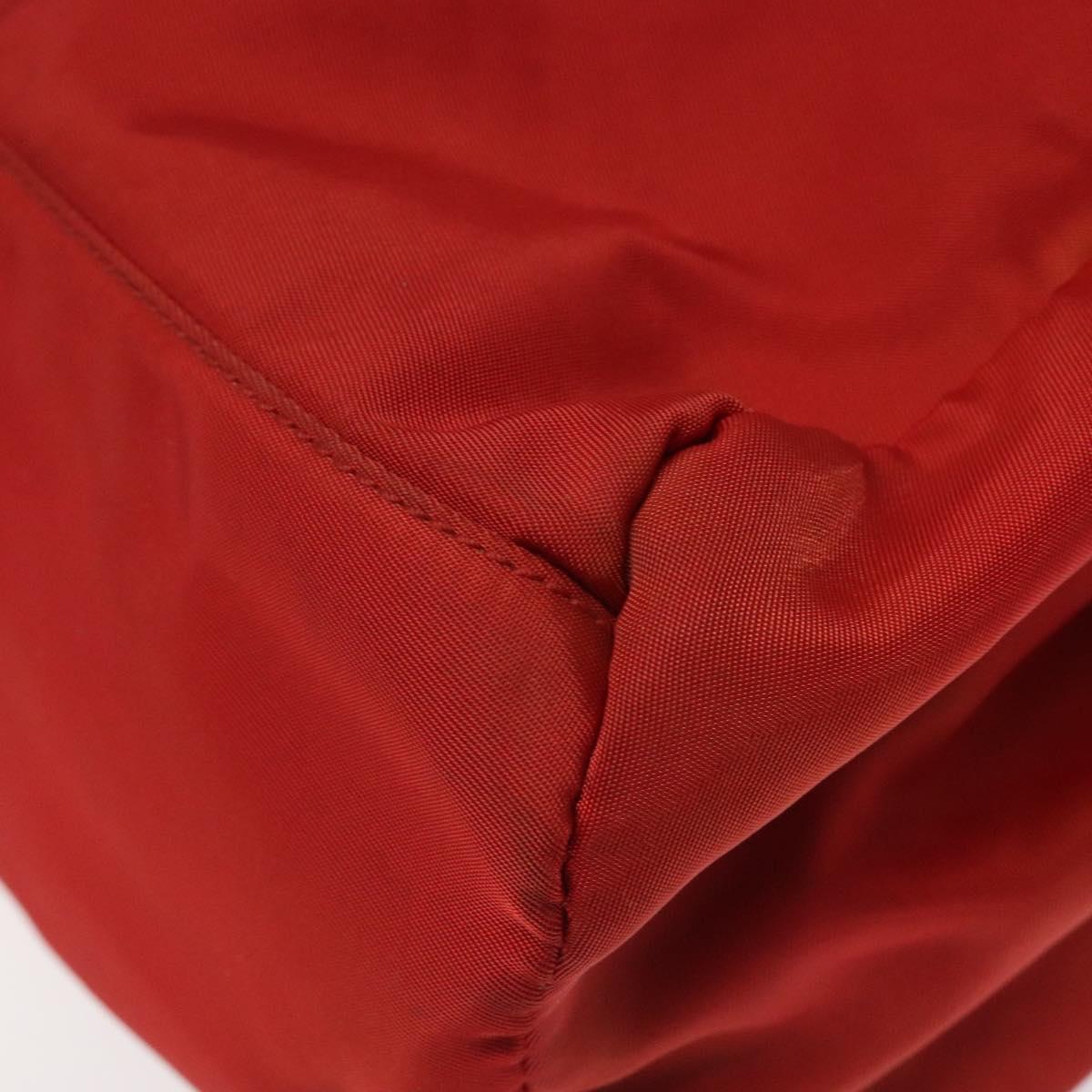 Prada Tessuto City Red Synthetic Handbag (Pre-Owned)