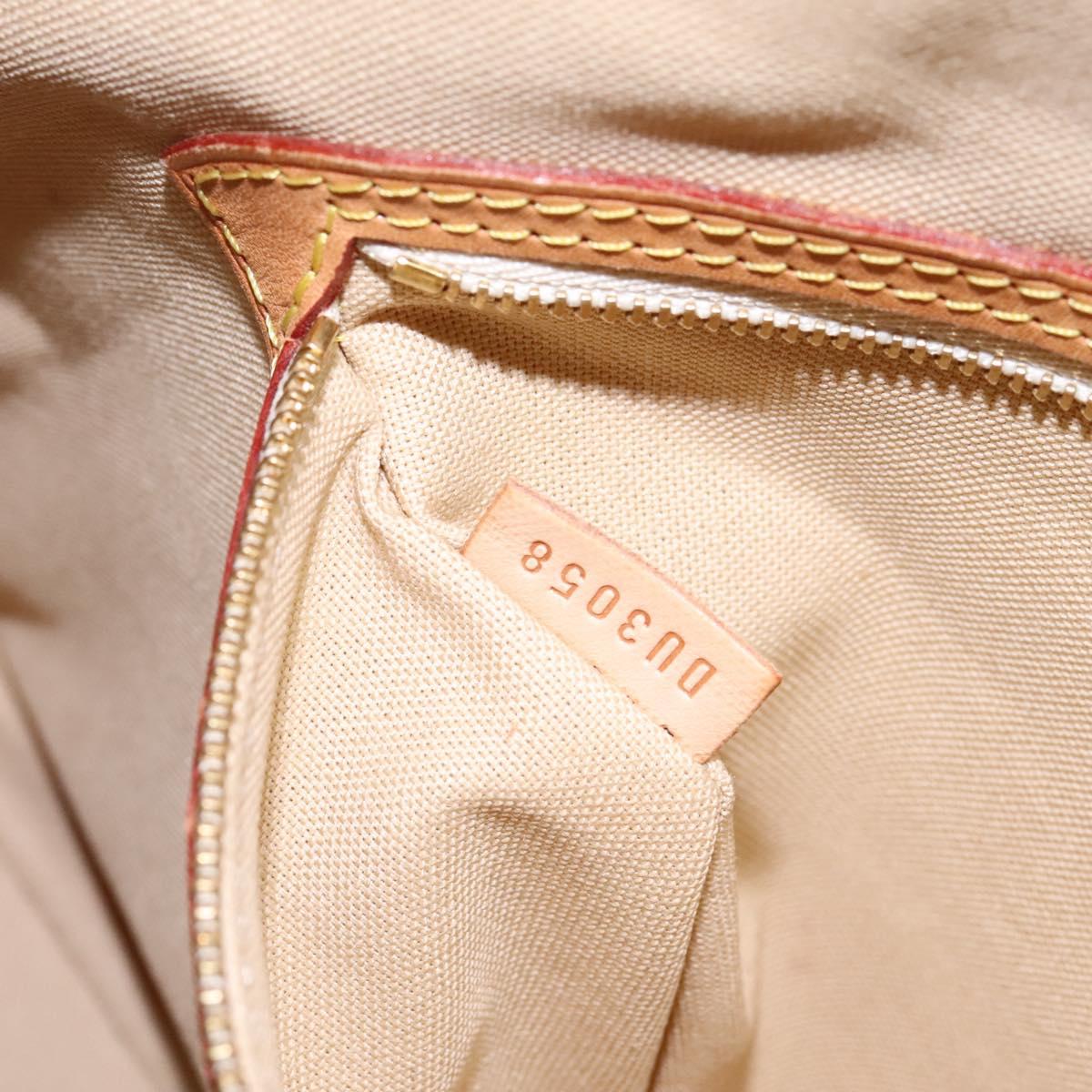 Louis Vuitton Batignolles Horizontal White Canvas Tote Bag (Pre-Owned)