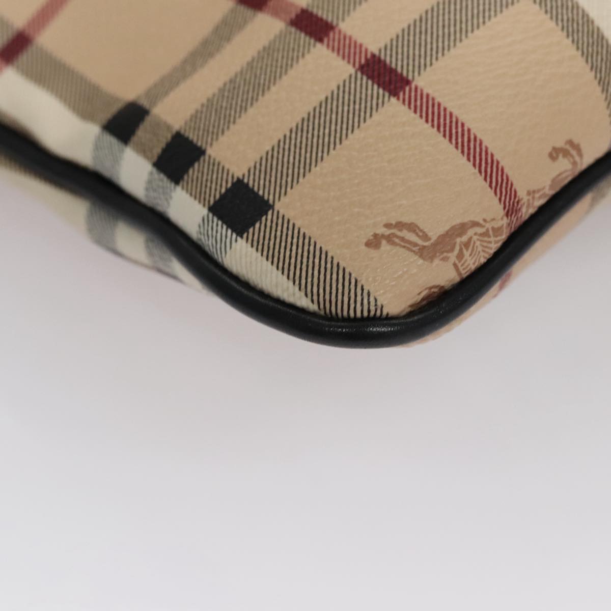 Burberry Nova Check Beige Ceramic Shoulder Bag (Pre-Owned)
