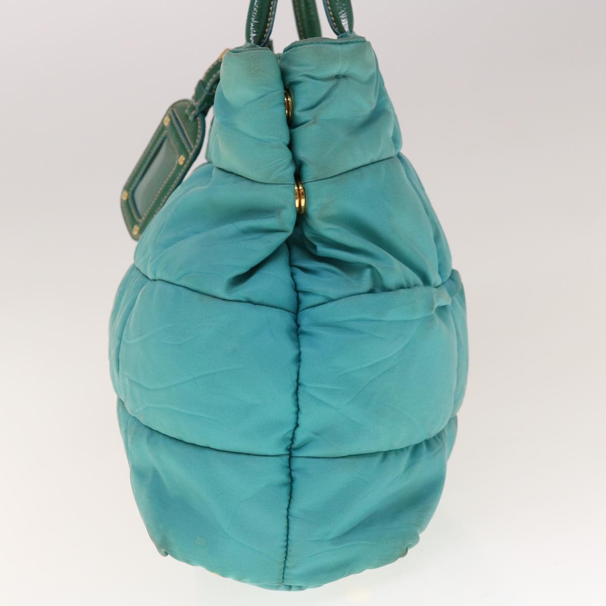 Prada Blue Synthetic Handbag (Pre-Owned)