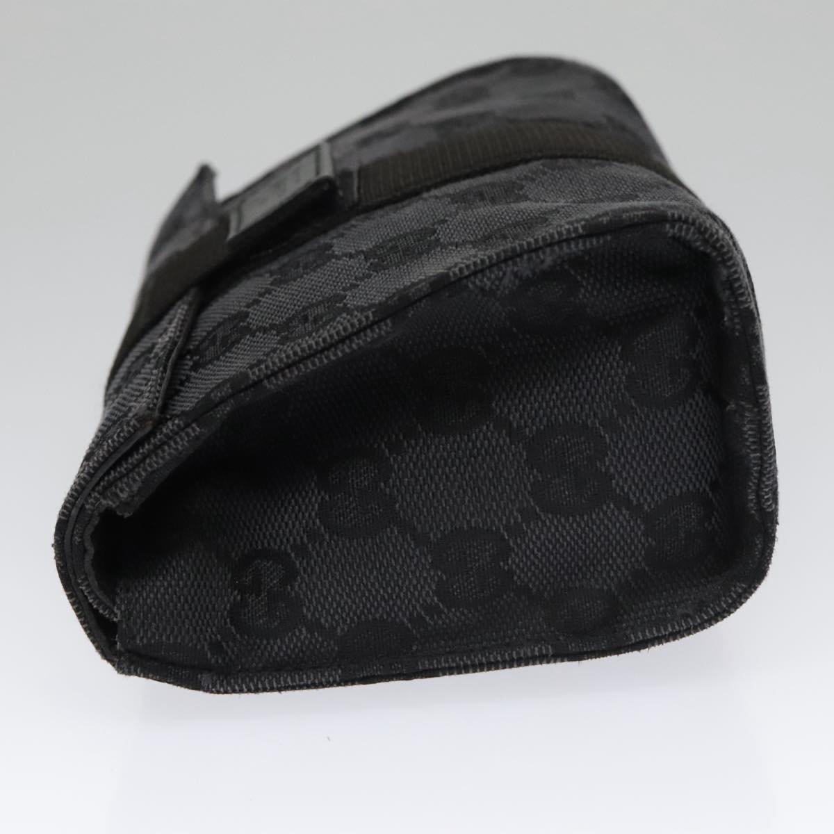 Gucci Gg Canvas Black Canvas Clutch Bag (Pre-Owned)