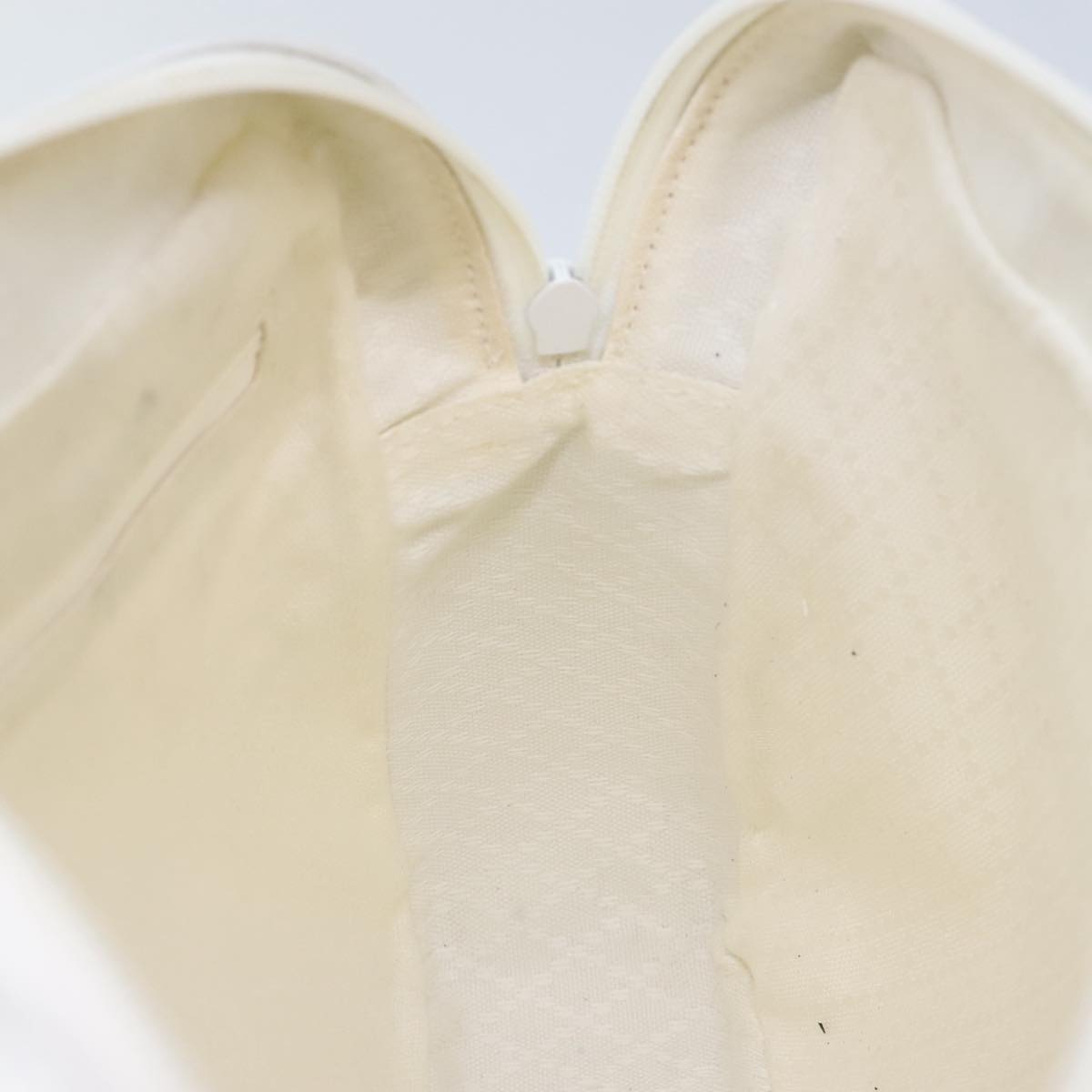 Gucci Bamboo White Leather Handbag (Pre-Owned)