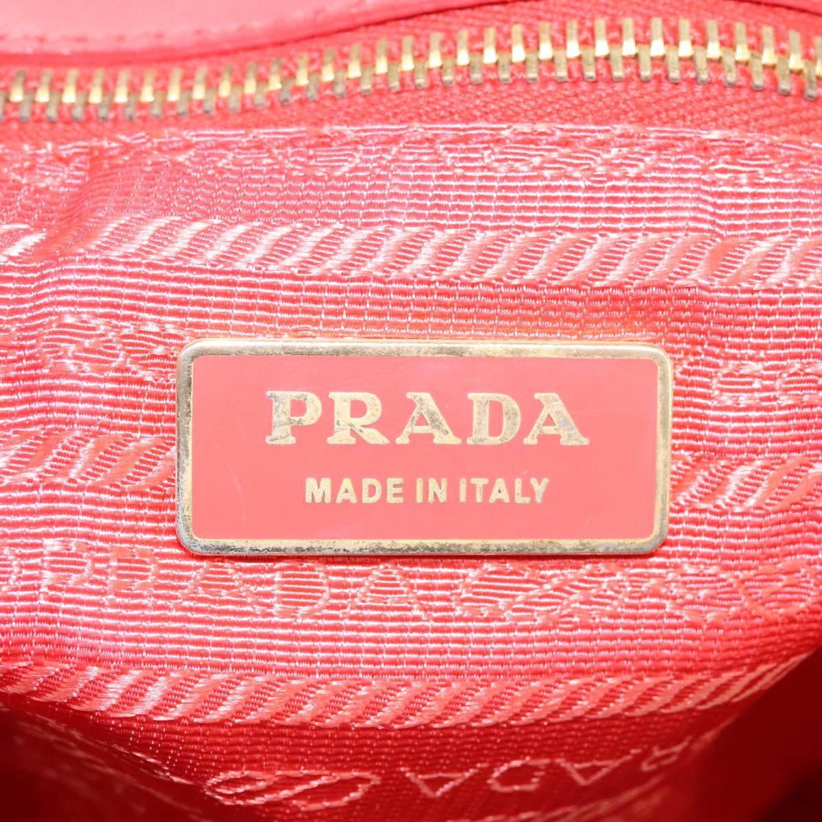 Prada Re-Nylon Red Synthetic Handbag (Pre-Owned)