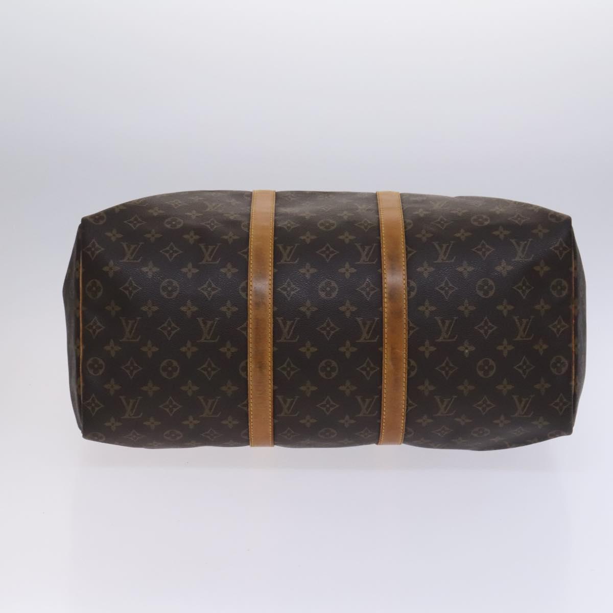 Louis Vuitton Keepall 50 Brown Canvas Travel Bag (Pre-Owned)