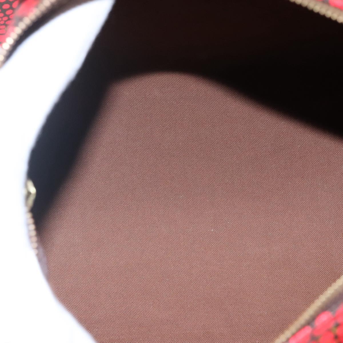 Louis Vuitton Speedy 30 Red Canvas Handbag (Pre-Owned)