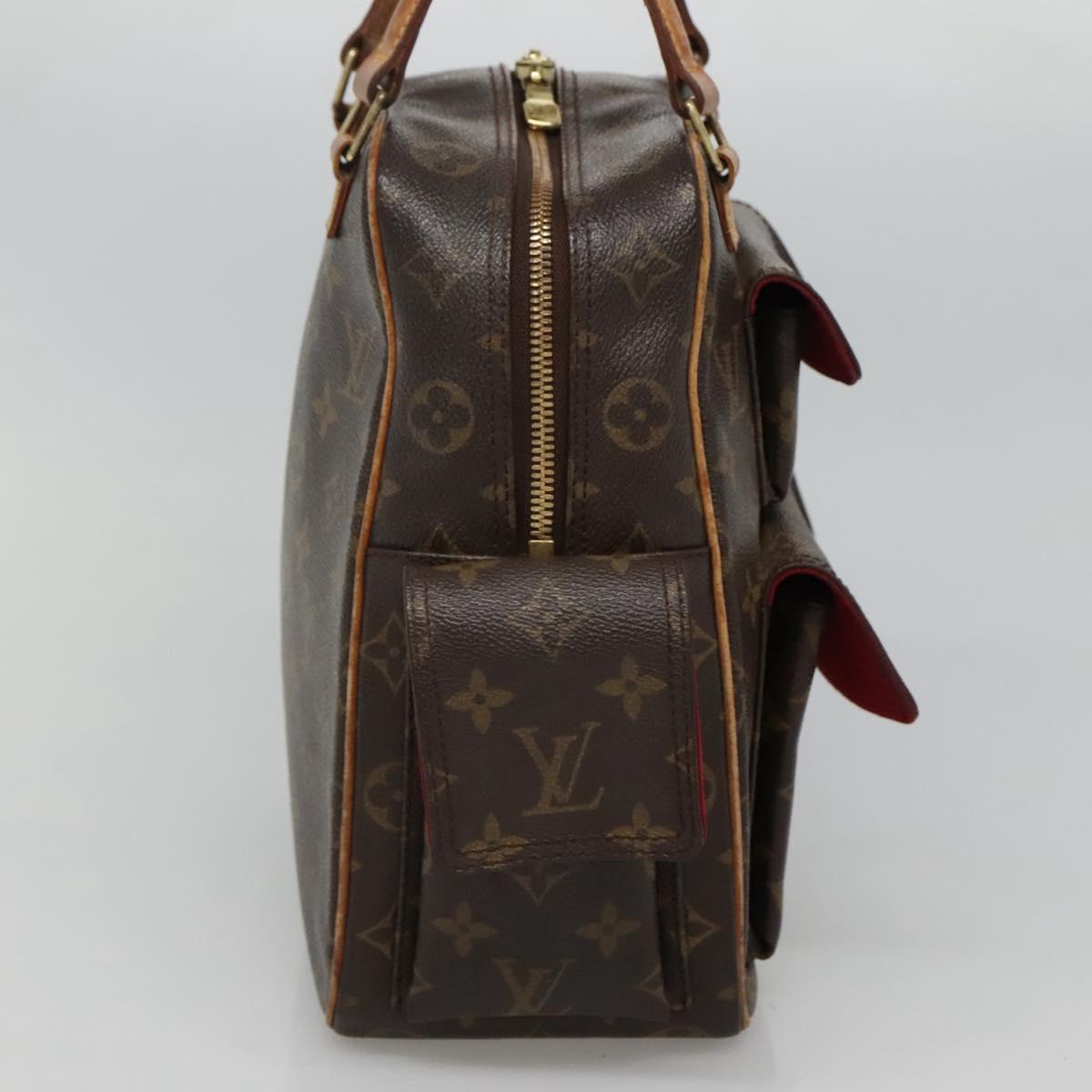 Louis Vuitton Excentri Cité Brown Canvas Handbag (Pre-Owned)