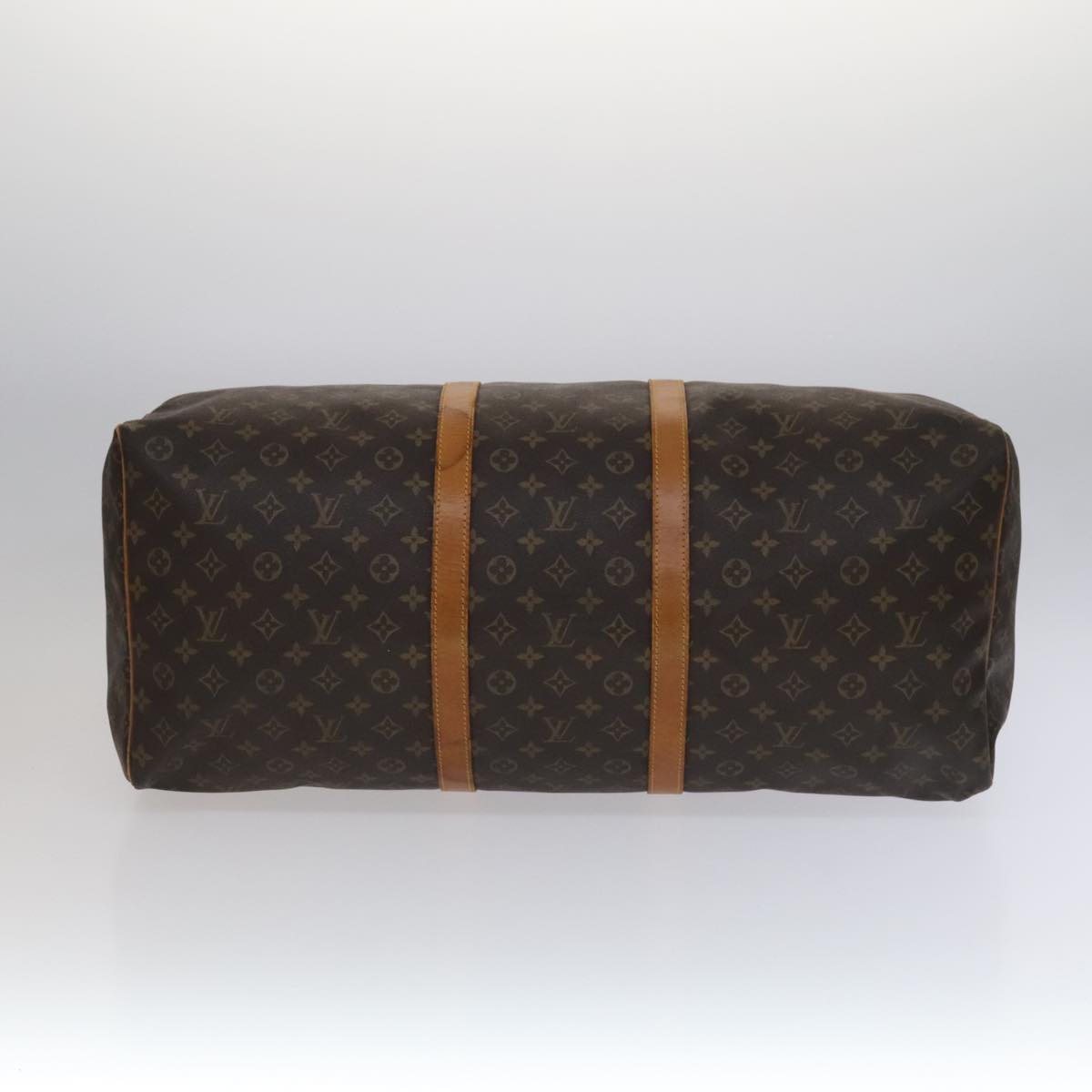Louis Vuitton Keepall 60 Brown Canvas Travel Bag (Pre-Owned)