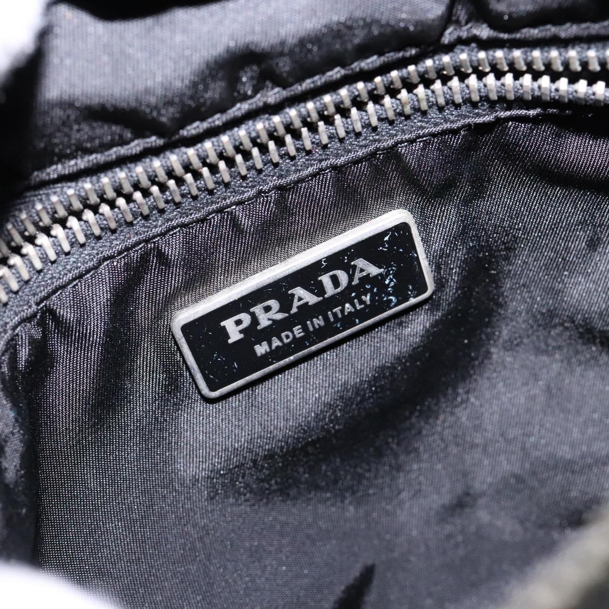 Prada Re-Nylon Black Nylon Handbag (Pre-Owned)