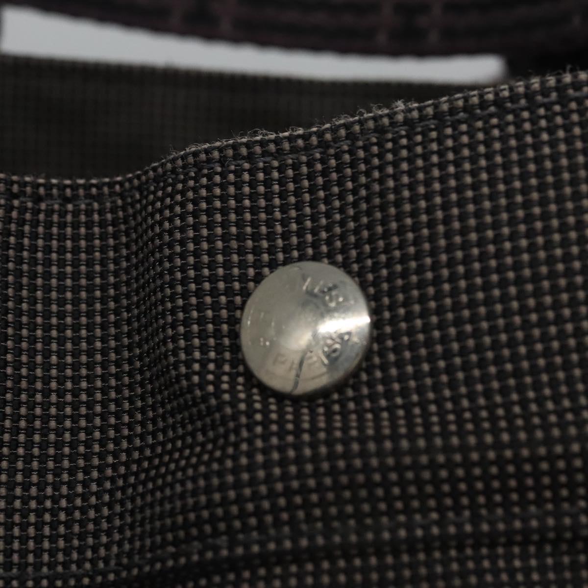 Hermès Herline Grey Canvas Tote Bag (Pre-Owned)