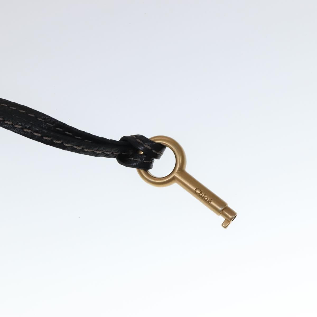 Chloé Paddington Black Leather Shoulder Bag (Pre-Owned)