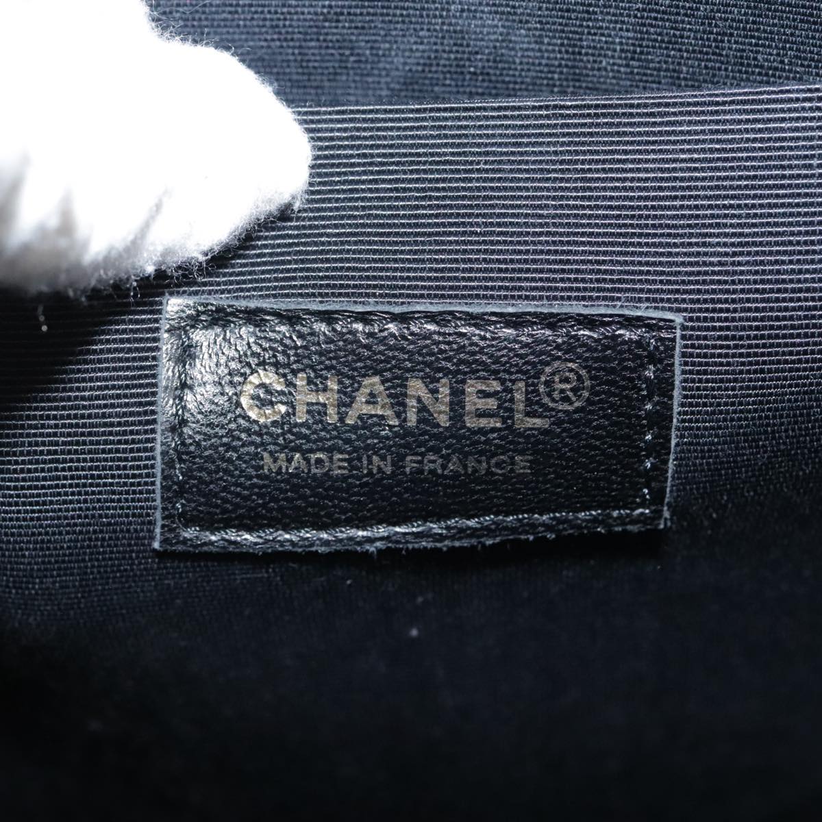 Chanel Coco Mark Red Leather Tote Bag (Pre-Owned)
