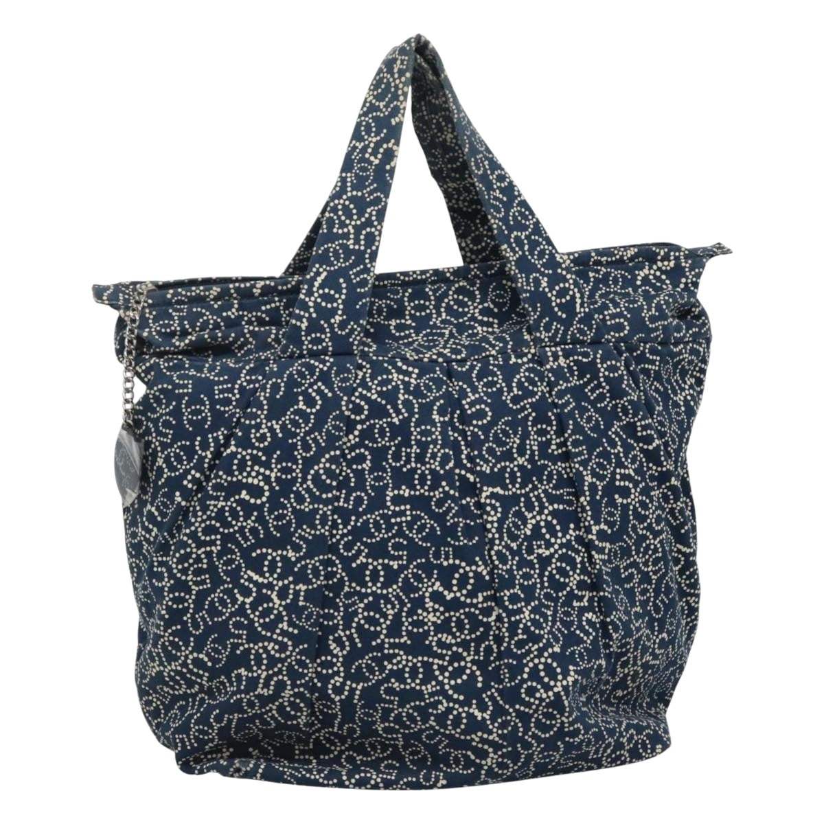 Chanel Navy Canvas Tote Bag (Pre-Owned)