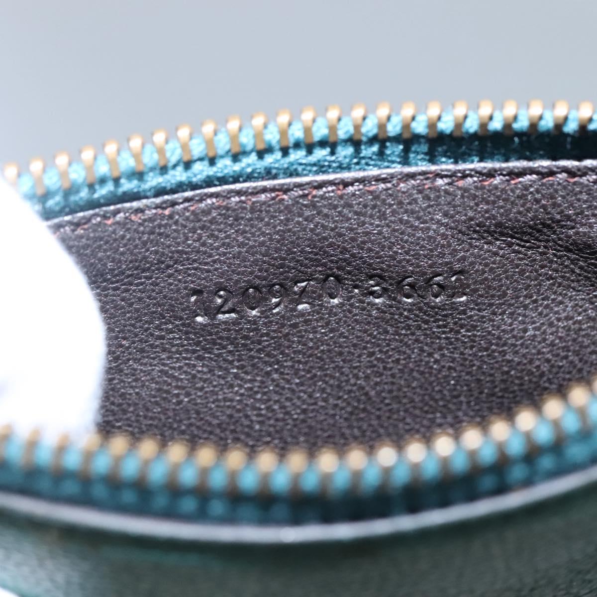 Gucci Green Leather Wallet (Pre-Owned)