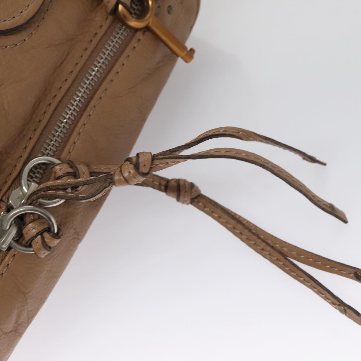 Chloé Paddington Brown Leather Handbag (Pre-Owned)