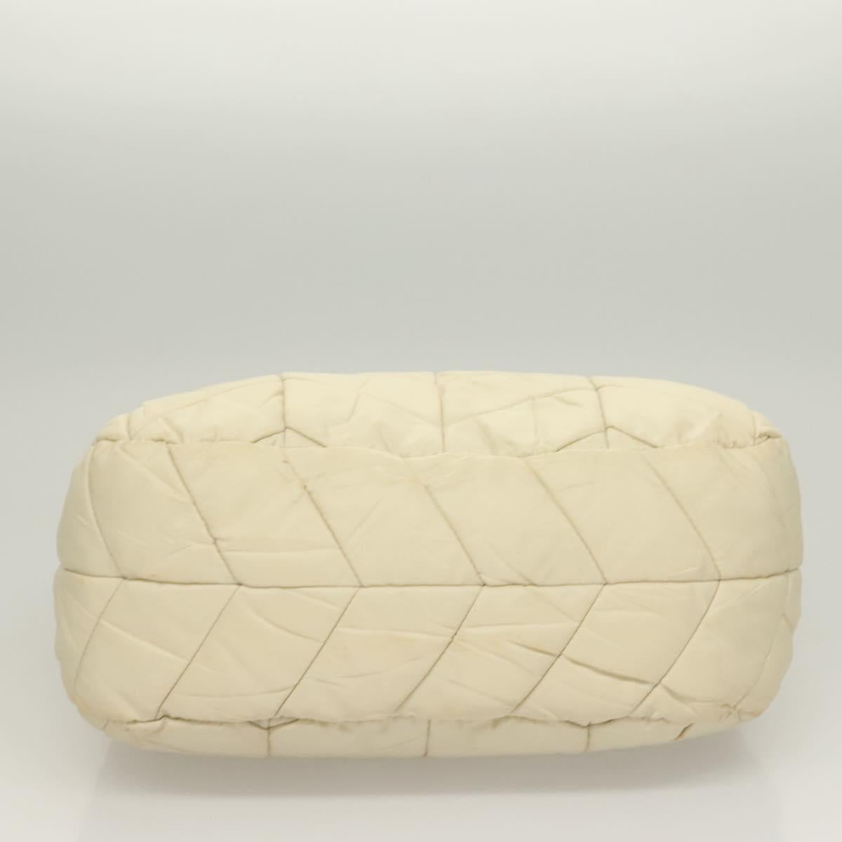 Prada Beige Nylon Shoulder Bag (Pre-Owned)