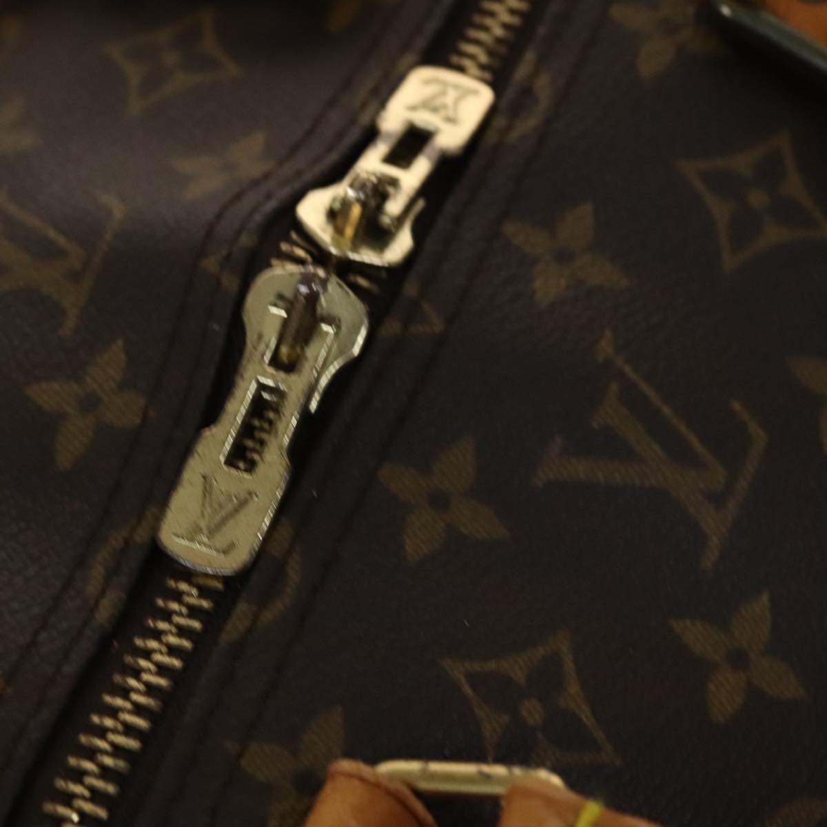 Louis Vuitton Keepall Bandoulière 60 Brown Canvas Travel Bag (Pre-Owned)