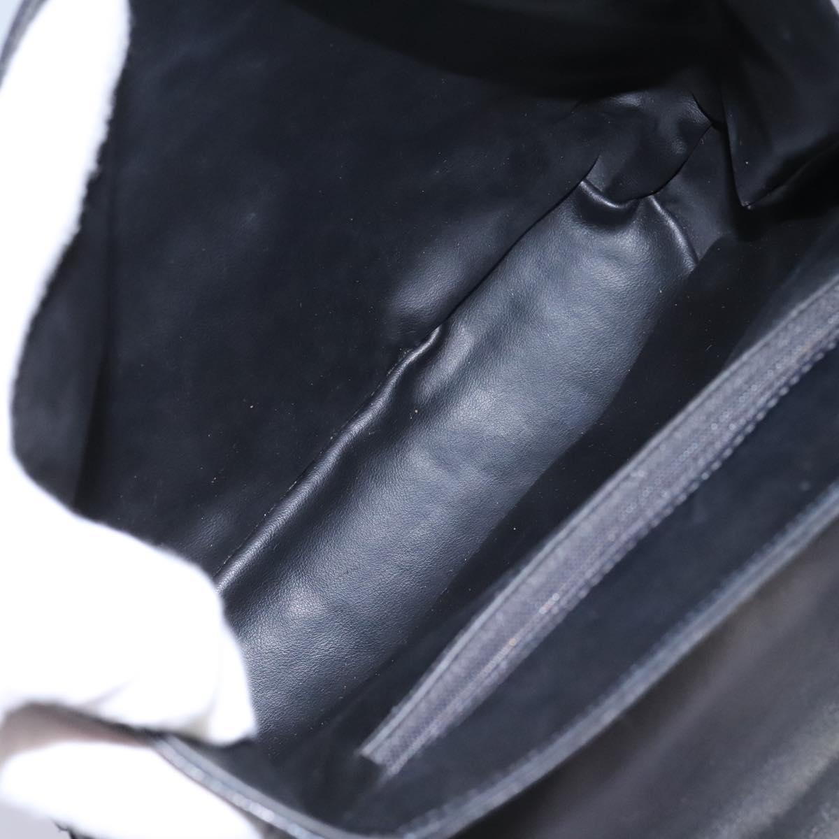 Bally Black Leather Handbag (Pre-Owned)