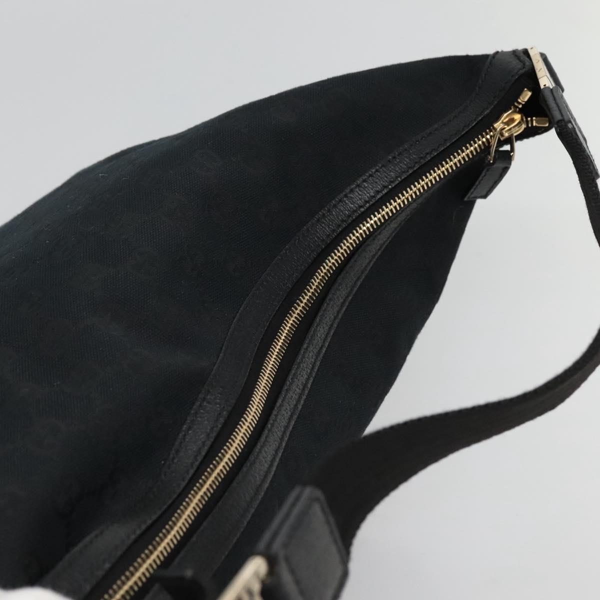 Gucci Gg Canvas Black Canvas Clutch Bag (Pre-Owned)