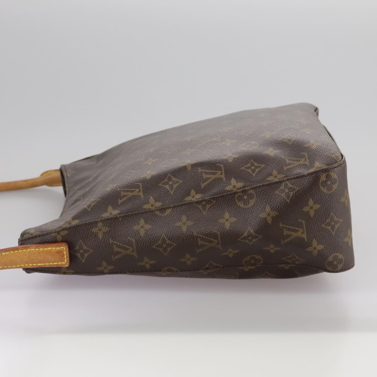 Louis Vuitton Looping Gm Brown Canvas Shoulder Bag (Pre-Owned)