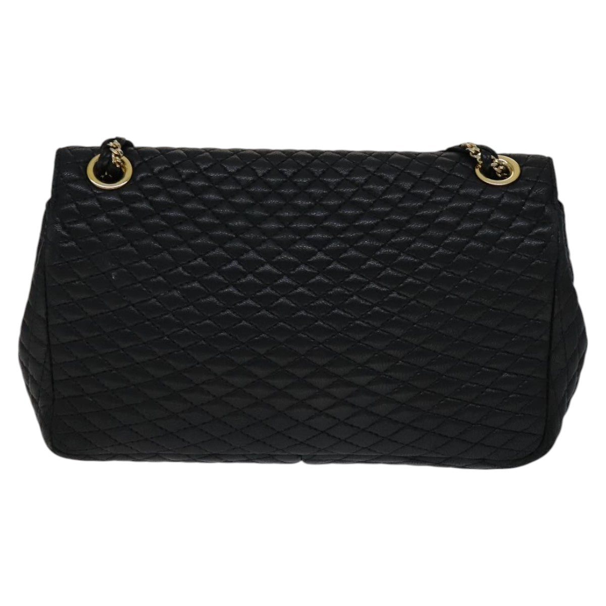 Bally Black Leather Shoulder Bag (Pre-Owned)