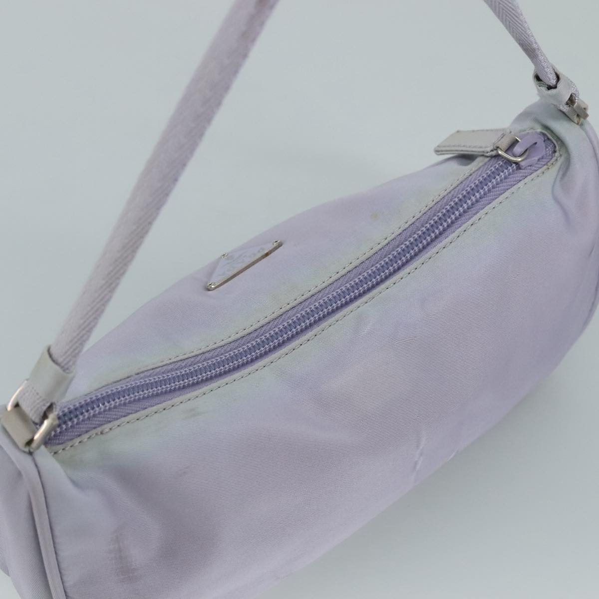 Prada Purple Synthetic Clutch Bag (Pre-Owned)