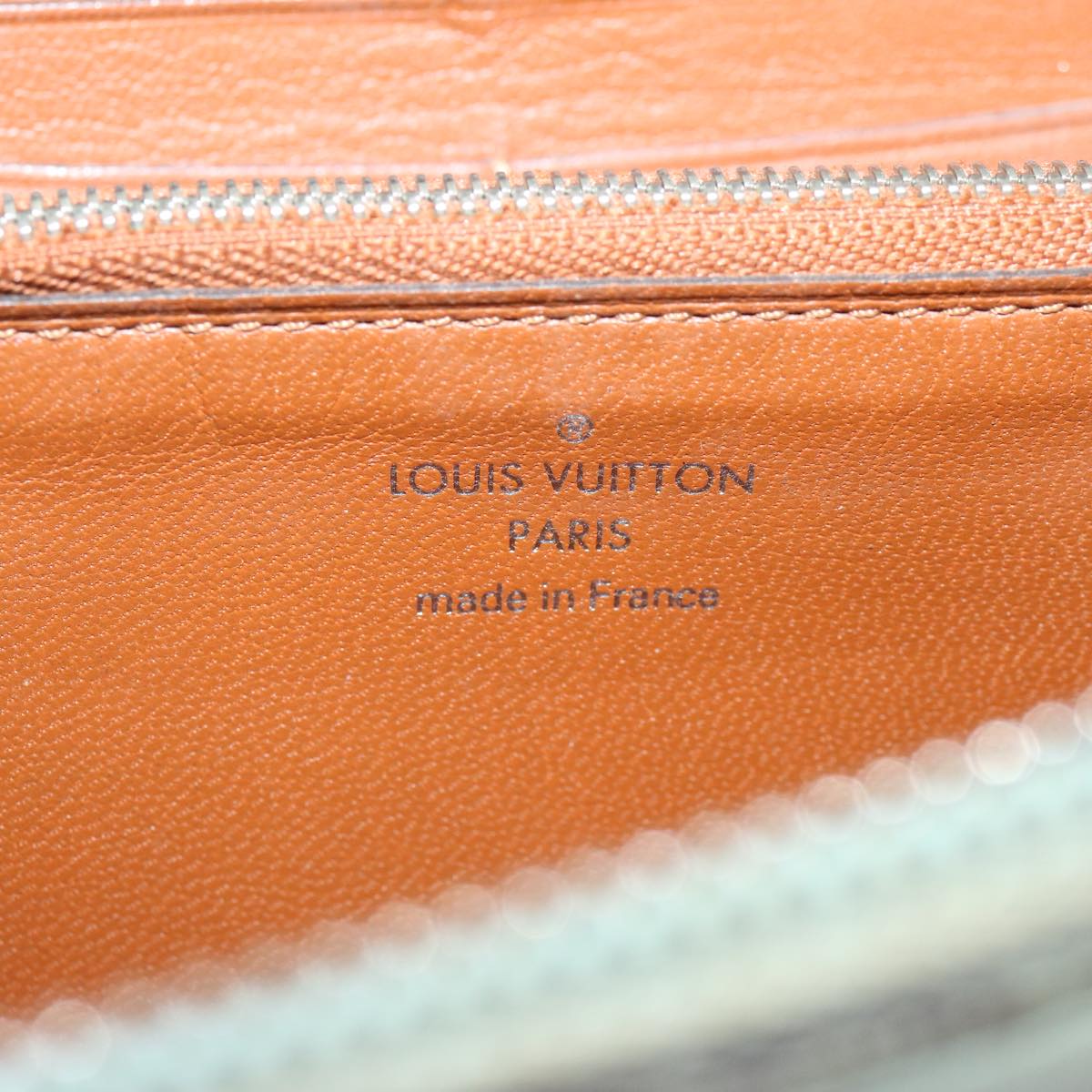 Louis Vuitton Jena Blue Leather Wallet (Pre-Owned)
