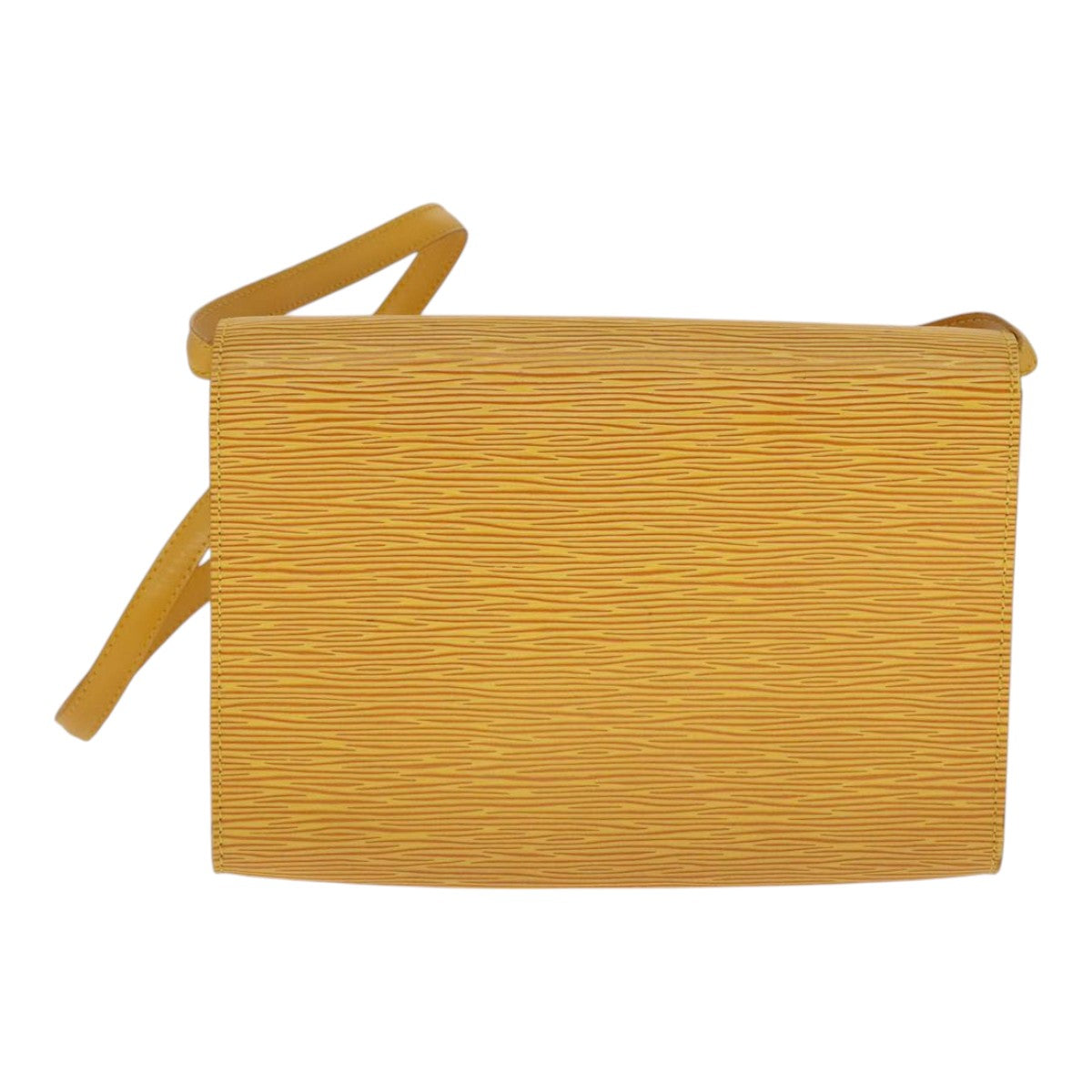 Louis Vuitton Arche Yellow Leather Shoulder Bag (Pre-Owned)